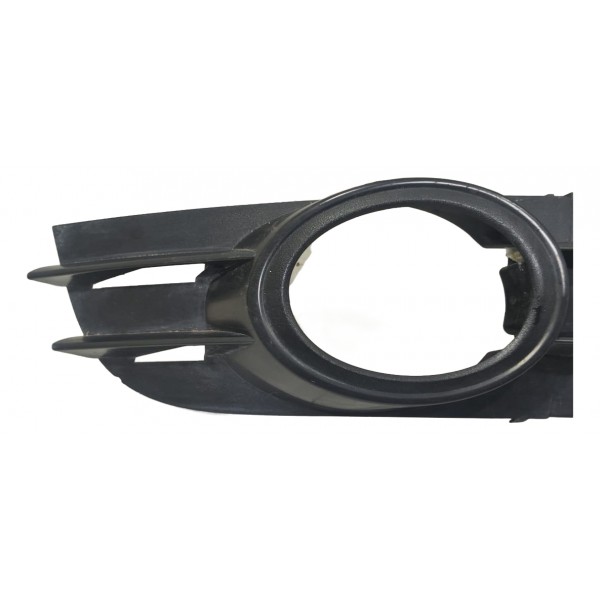 Moldura Grade Milha Parachoque A6 2005 A 2008 Lado Direito Preto Direito