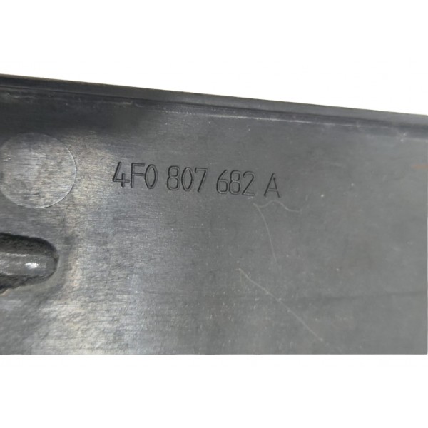 Moldura Grade Milha Parachoque A6 2005 A 2008 Lado Direito Preto Direito