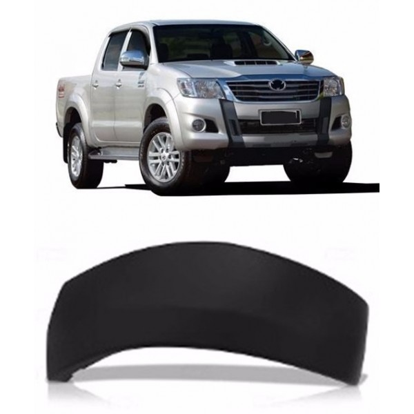 Alargador Moldura Diant Parachoque Hilux Srv Pickup 12/15 Le