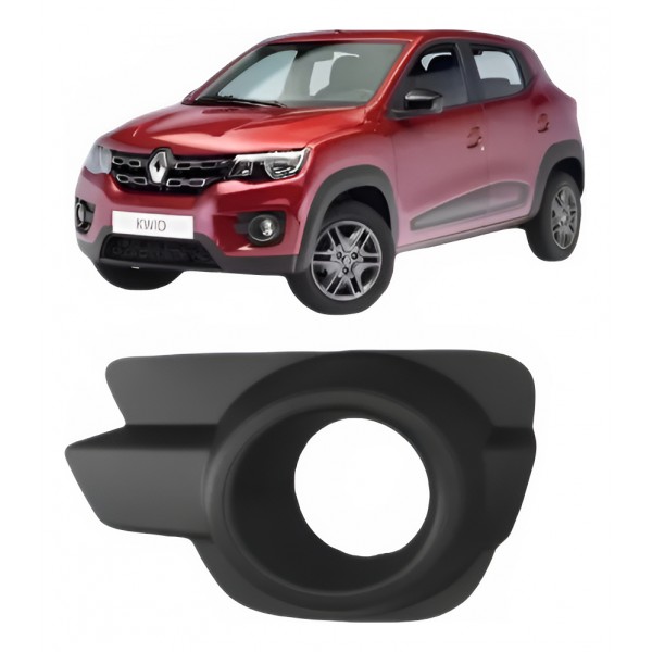 Farol  E Moldura Milha Renault Kwid 2017 2018 2019