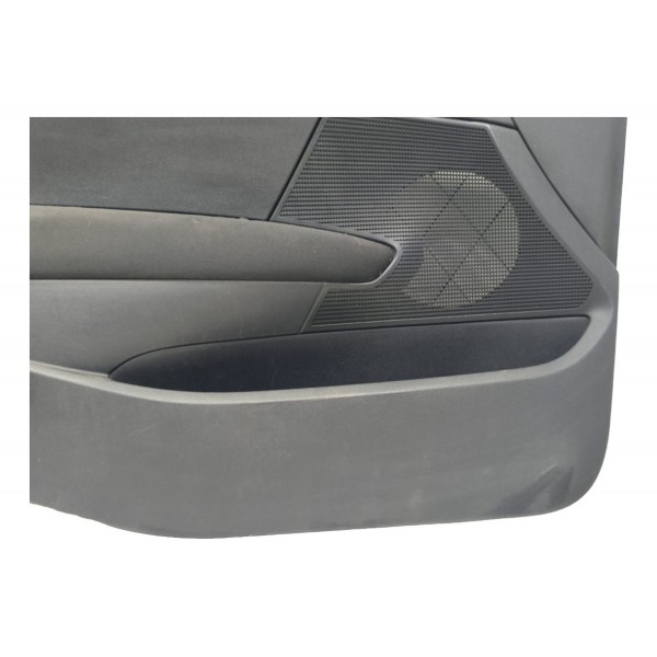 Forro Porta Dianteiro Esquerdo Peugeot 308 2012 A 2015 Preto