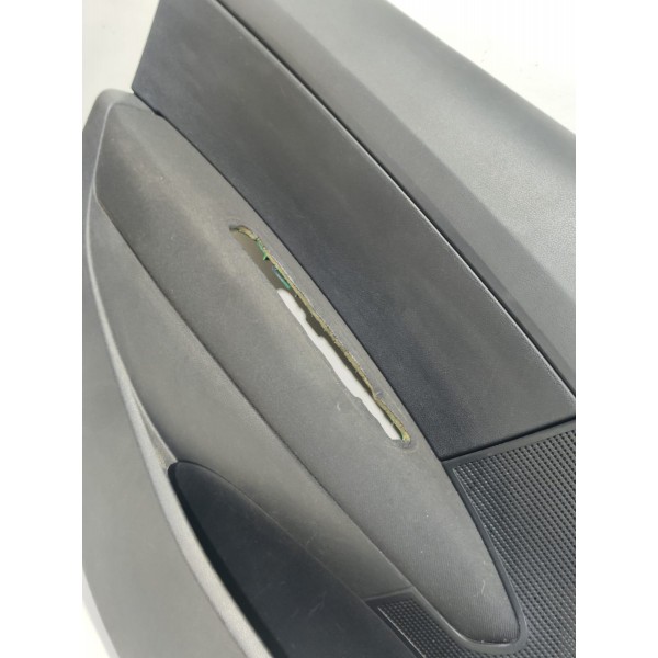 Forro Porta Dianteiro Esquerdo Peugeot 308 2012 A 2015 Preto