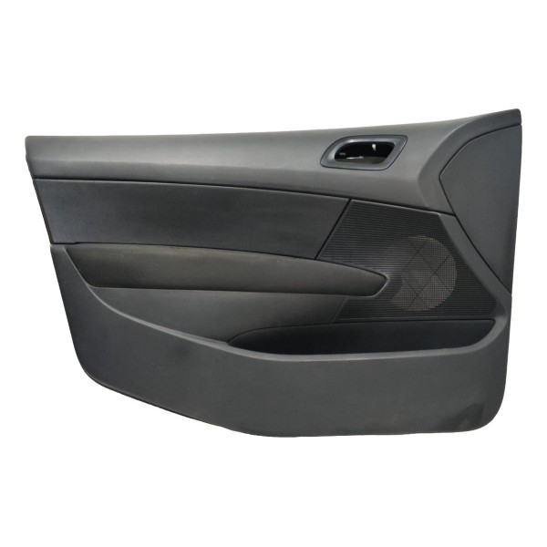 Forro Porta Dianteiro Esquerdo Peugeot 308 2012 A 2015 Preto