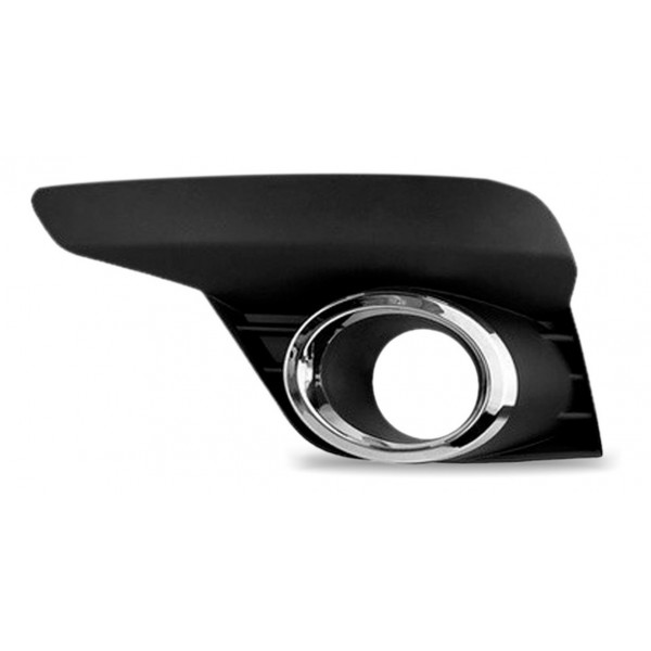 Moldura Milha Logan Sandero 2020 2021 2022 Com Furo