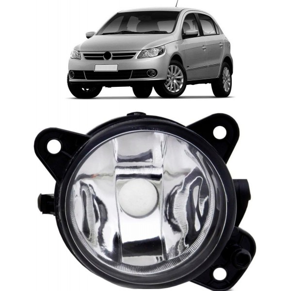 Farol Milha Gol G5 Voyage Polo Golf Fox 08 13 Policarbonato