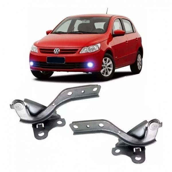 Par Dobradiça Braço Capô Gol Voyage G5 G6 G7 G8 2009/2023
