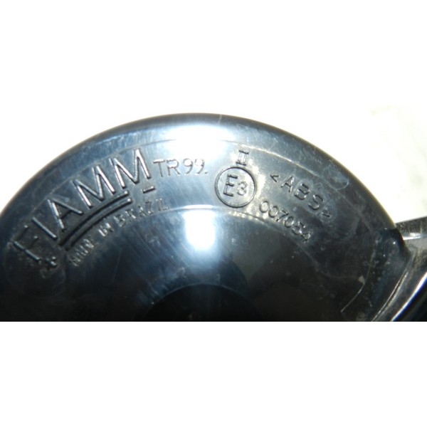 Buzina Caracol Com Suporte Fiat Mobi Argo Cronos Idea 18/22