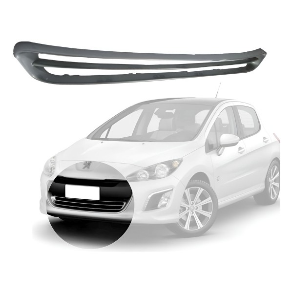 Grade Inferior Parachoque Peugeot 308 2012/2015