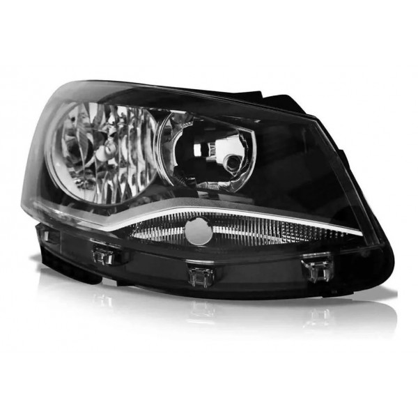 Farol Gol G6 Máscara Negra Duplo Voyage Saveiro Esquerdo Esquerdo