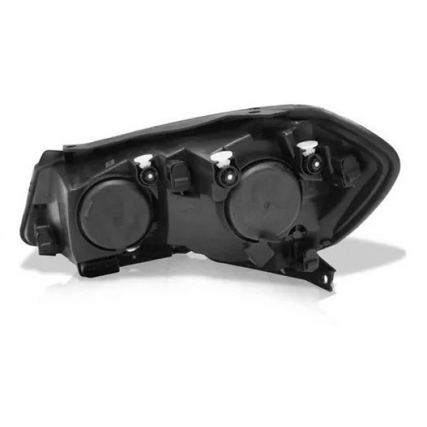 Farol Gol G6 Máscara Negra Duplo Voyage Saveiro Esquerdo Esquerdo