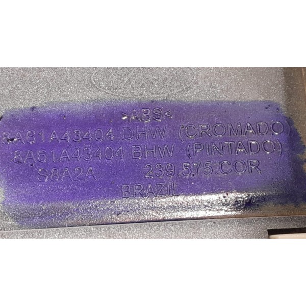 Aplique Tampa Traseira Ford New Fiesta Hatch 2013 A 2018