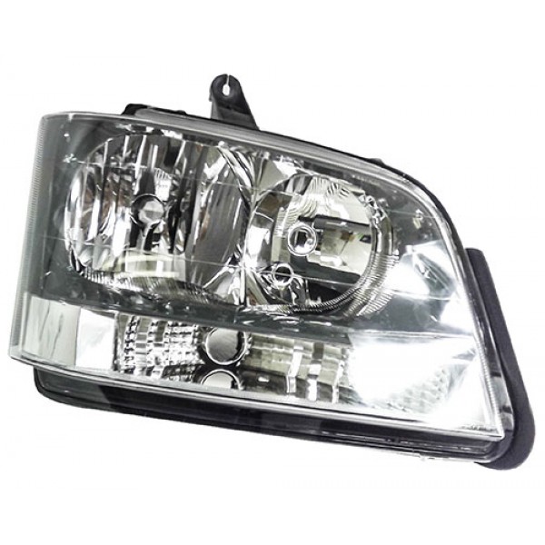 Farol Principal Blazer 2001 02 A 2011 Mascara Cinza Direito