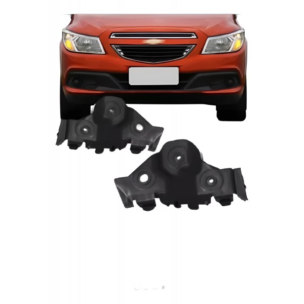 Guia Parachoque Dianteiro Onix 2013 Até 2016 Lado Esquerdo