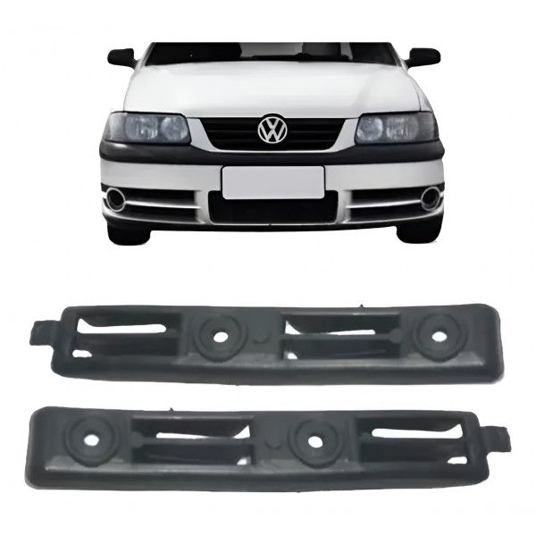 Par Guia Parachoque Dianteiro Gol G3 99/06 Vw