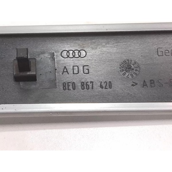 Friso Porta Traseiro Direito Audi A4 2004 2005 2006 Á 2009 Cinza