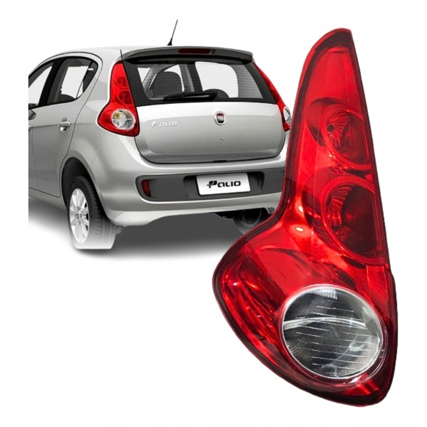 Lanterna Traseira Palio 2012 A 2017 Lado Esquerdo Bicolor Esquerdo/motorista Vermelho