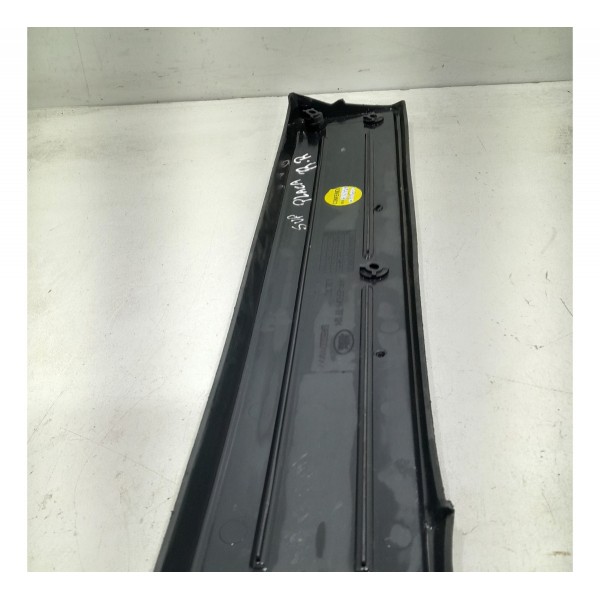 Suporte Placa Traseiro Range Rover Sport Ls 2005 A 2013 Preto