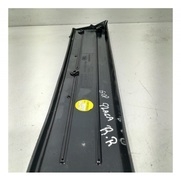 Suporte Placa Traseiro Range Rover Sport Ls 2005 A 2013 Preto