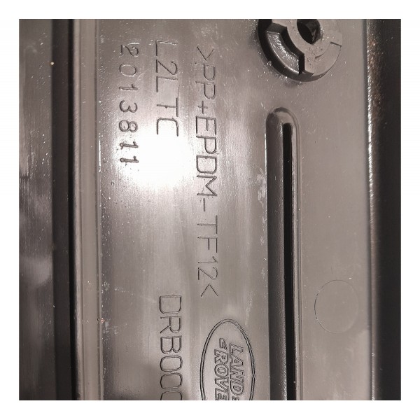 Suporte Placa Traseiro Range Rover Sport Ls 2005 A 2013 Preto