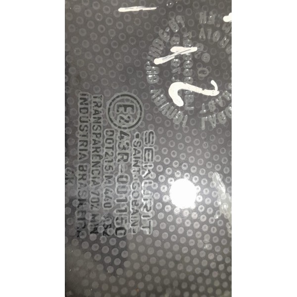 Vidro Fixo Lateral Golf 01/12 Traseiro Esquerdo