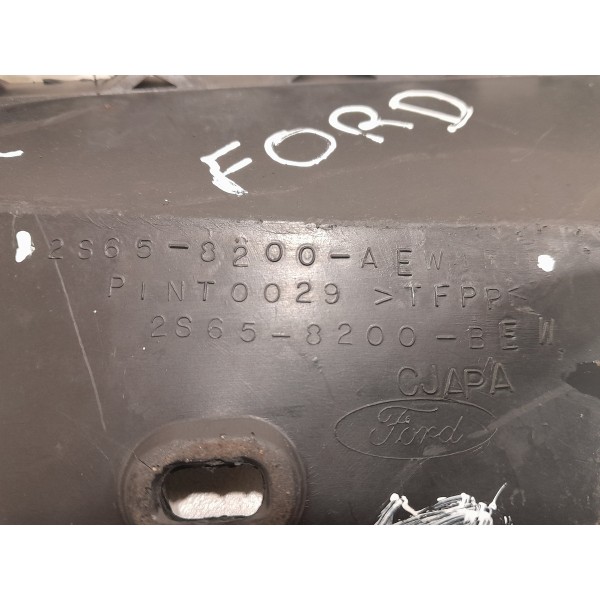 Grade Dianteira Emblema Ford Fiesta 2003 2004 2005 06 2007 - Fosco