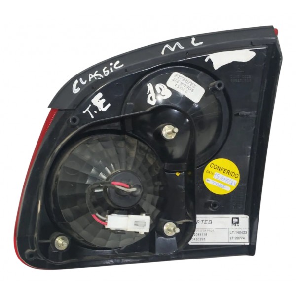 Lanterna Tampa Mala Classic 2010 A 2016 Esquerdo Esquerdo/motorista Vermelho