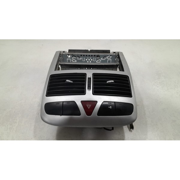 Moldura Painel Central Peugeot 307 A 2002 A 2012 Original