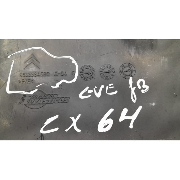 Proteção Motor Esquerdo 9633384680 Xsara Picasso Para Barro