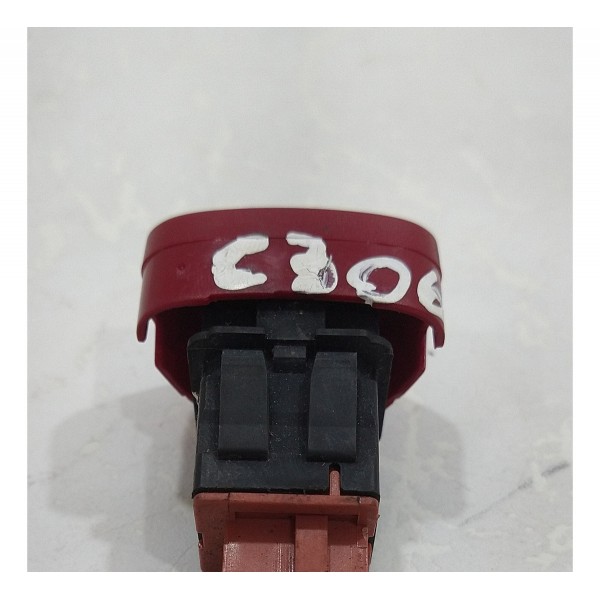 Botão Pisca Alerta Citroen C3 2003/2012 96405776kr Vermelho