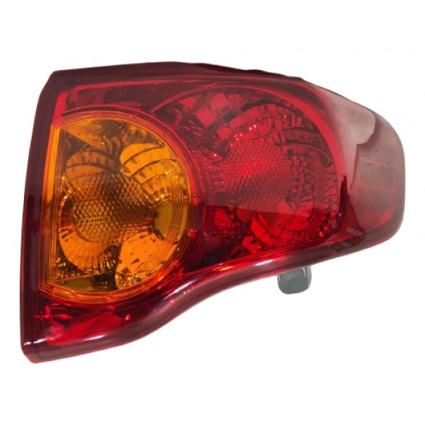 Lanterna Traseira Corolla 2008 A 2011 Lado Direito Canto Direito/passageiro Vermelho