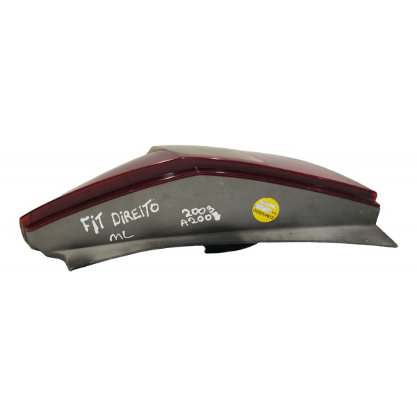 Lanterna Traseira Fit 2003 A 2008 Amarelada Lado Direito Direito/passageiro Vermelho