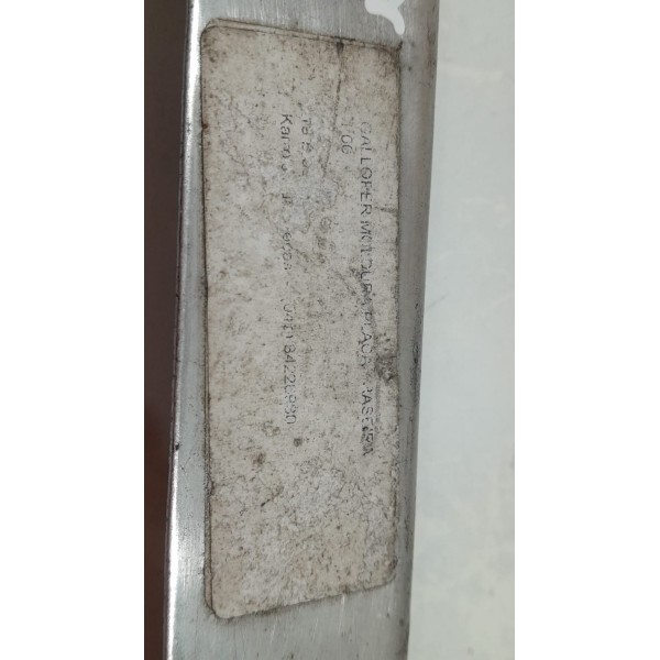 Moldura Placa Traseira Galloper