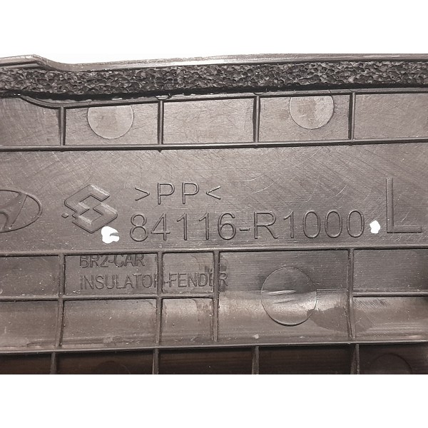 Suporte Paralama Dianteiro Esquerdo Hyundai Hb20 2021 Preto