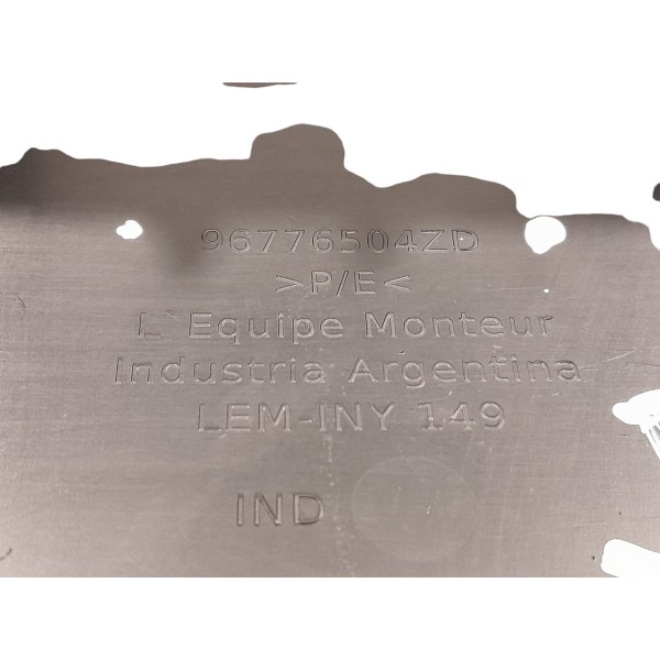 Moldura Inferior Porta Malas Peugeot 308 Interna 2012-2015