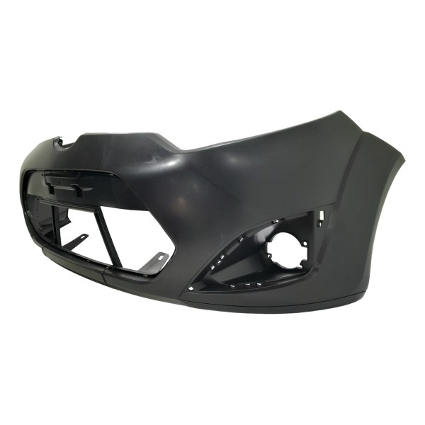 Parachoque Dianteiro Fiesta 2008 2009 2010 Com Furo Milha Preto