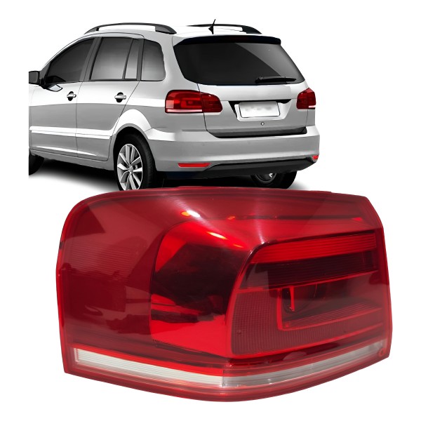 Lanterna Traseira Spacefox 2015 A 2019 Esquerdo Canto Esquerdo/motorista