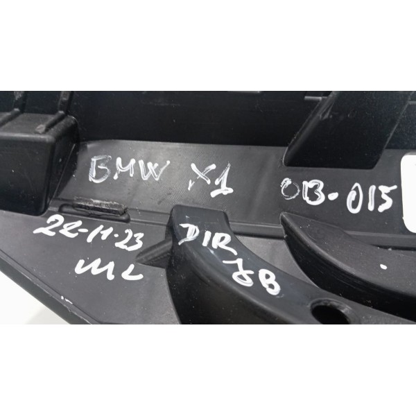 Suporte Farol Milha Bmw X1 2013 / 2015 51117303794 Direito Preto Direito