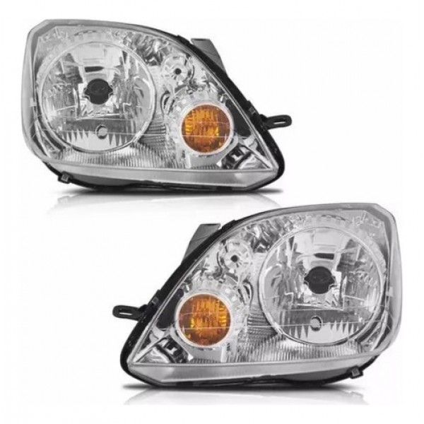 Kit Frente Ford Fiesta  Amazon 2003 2004 2005 2006  Preto