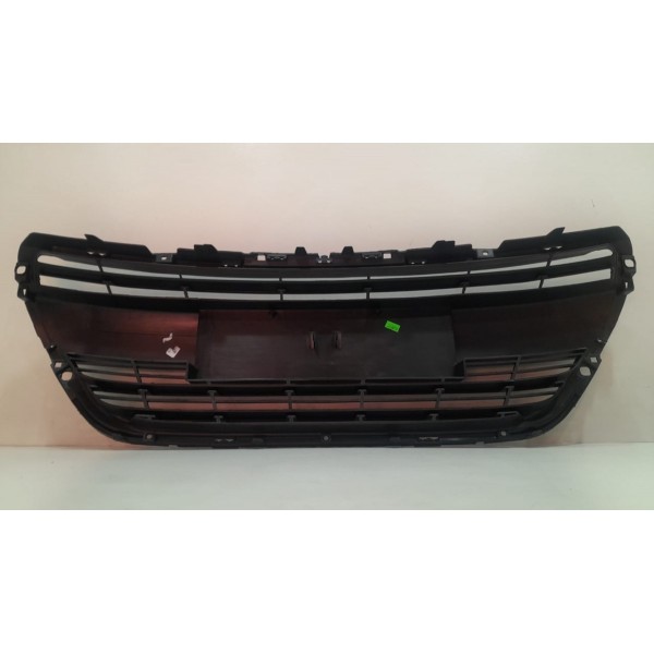 Grade Dianteira Central Peugeot 208 2013 A 2016 (preta) Fosco