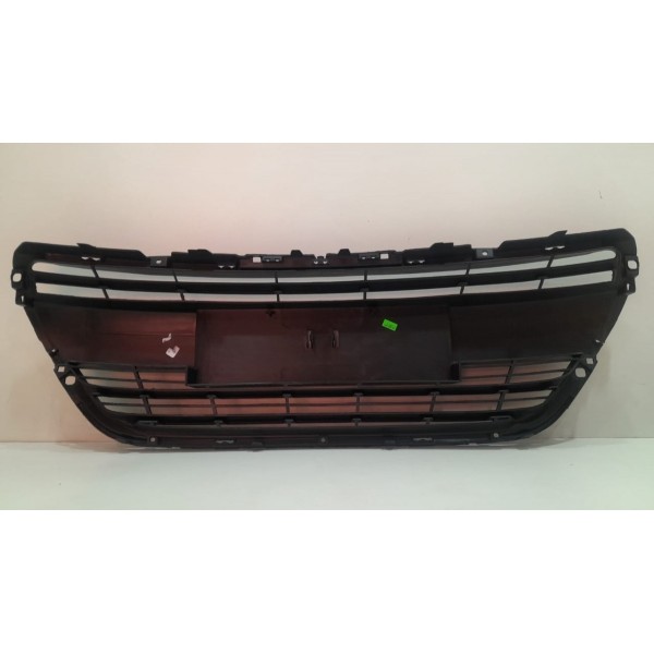 Grade Dianteira Central Peugeot 208 2013 A 2016 (preta) Fosco