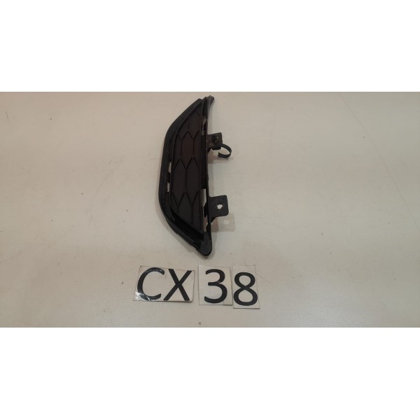 Moldura Grade Parachoque Esquerda Edge 2015 / 2018 Original Preto