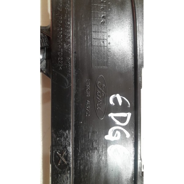 Moldura Grade Parachoque Esquerda Edge 2015 / 2018 Original Preto