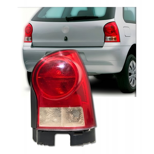 Lanterna Traseira Gol G4 2006 A 2008 Lado Direito Direito/passageiro Vermelho