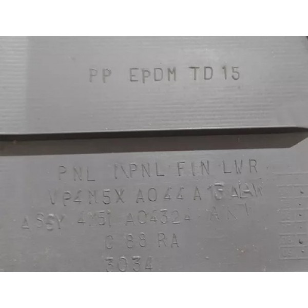 Acabamento Inferior Painel Ford Focus 2013 - 4m51a04324  Cinza-escuro 000