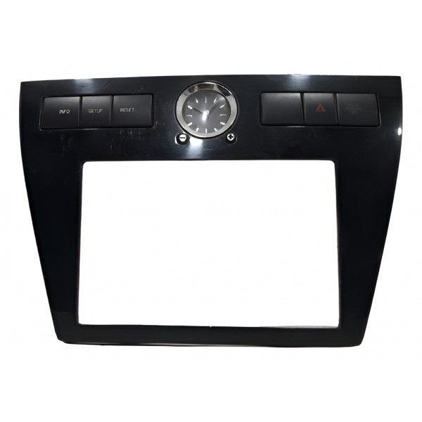 Moldura Central Multimídia Ford Fusion 2009 6n735404302 Preto