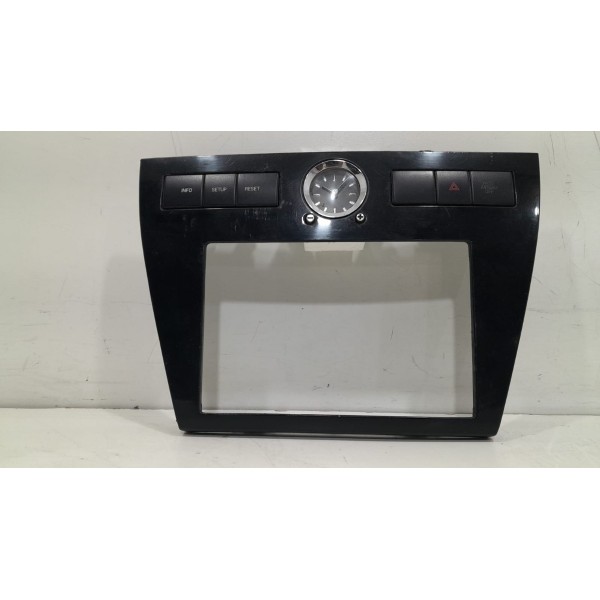 Moldura Central Multimídia Ford Fusion 2009 6n735404302 Preto