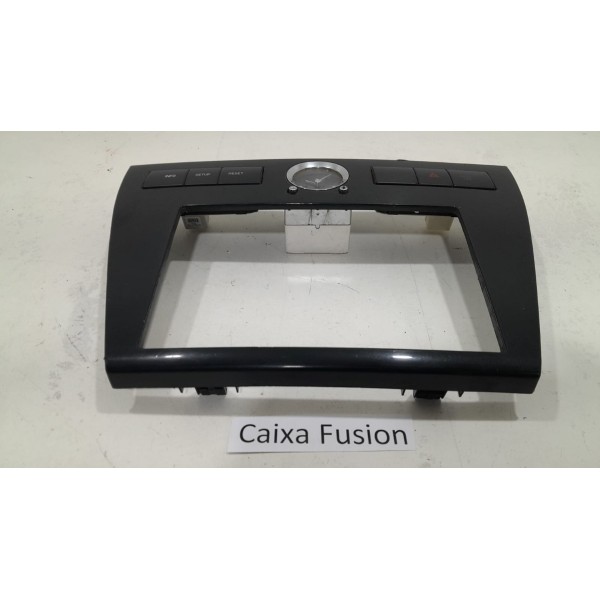 Moldura Central Multimídia Ford Fusion 2009 6n735404302 Preto