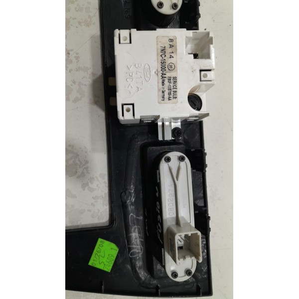 Moldura Central Multimídia Ford Fusion 2009 6n735404302 Preto