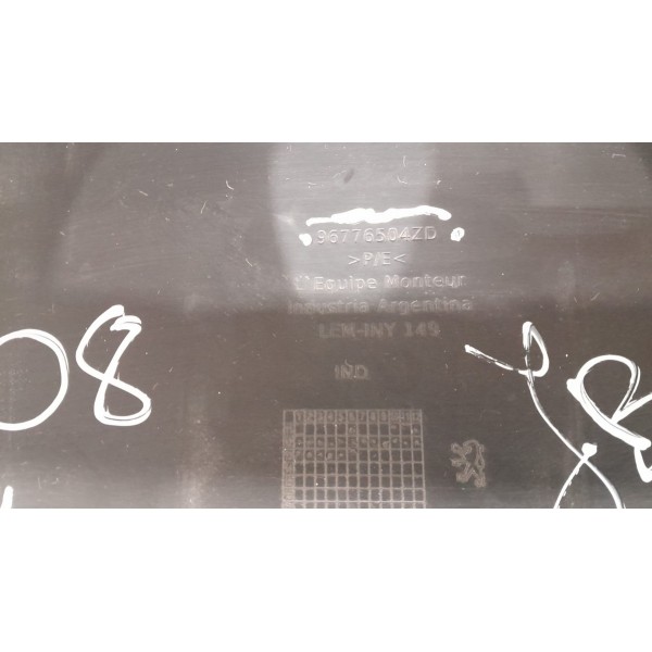 Moldura Inferior Porta Malas Peugeot 308