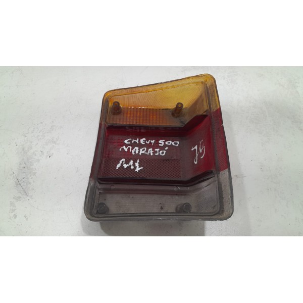 Lente Lanterna Marajó Chevy-500 Esquerdo  Tricolor